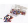 Bolsa Anillas de plástico para canarios multicolor (3 mm )