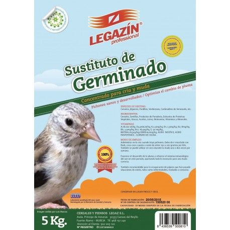 Sustituto de germinado legazin