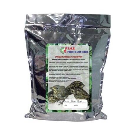 Papilla Embuche Insectívoros LOR unifeed 1kg.