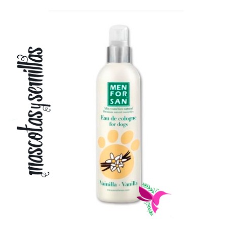 Colonia perros Vainilla 125ml Menforsan