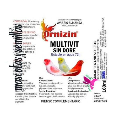 Multivit sin dore Ornizin