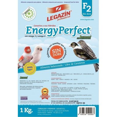 Legazin f2 energy perfect 5 kg sin dore