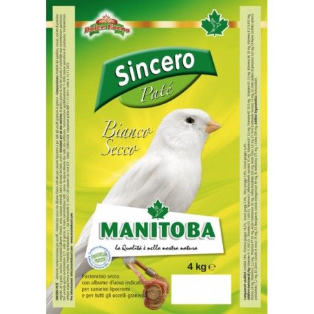 Sincero pasta de cria seca Manitoba 3 kilos