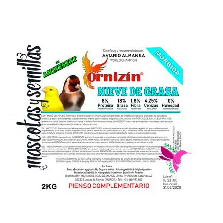 Pasta Nieve de Grasa Ornizin