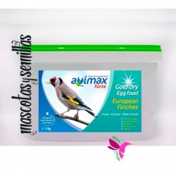 Avimax pasta de cria seca con huevo con prebioticos probioticos vitaminas aminoacidos y insectos