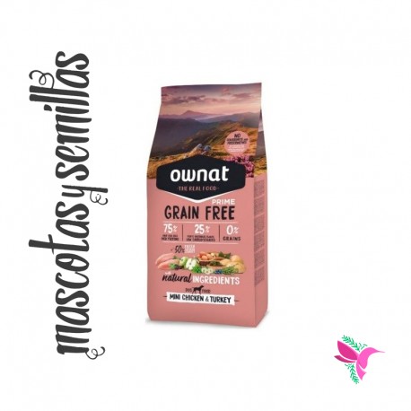 OWNAT PRIME Grain Free Mini Adult Lamb