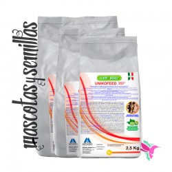 UNIKOFEED 360 HAPPY BIRD ( Perlas blancas para la ceba )