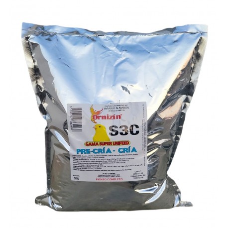 PIENSO S3C ORNIZIN PRECRIA - CRIA 3 KG.