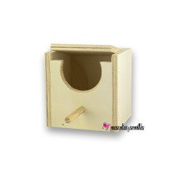 NIDO MADERA PARA JAVAS EXP100