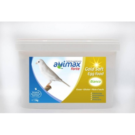 Pasta avimax blanca sin dore breder 10 kg.