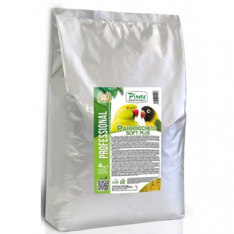 PASTA AGAPORNIS PARRCCHETTI SOFT PLUS PINETA 4kg.