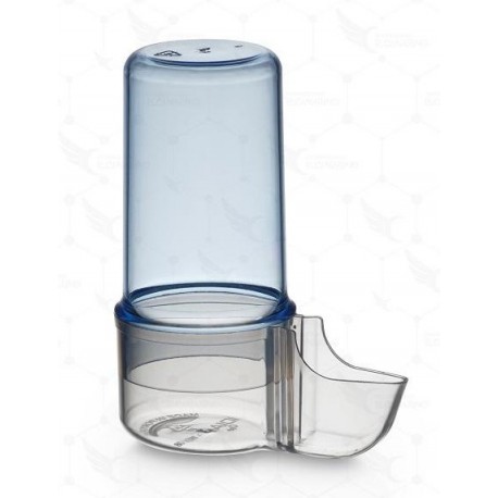 BEBEDERO LEIRA AZUL BASE TRANSPARENTE 80cc. IDIA