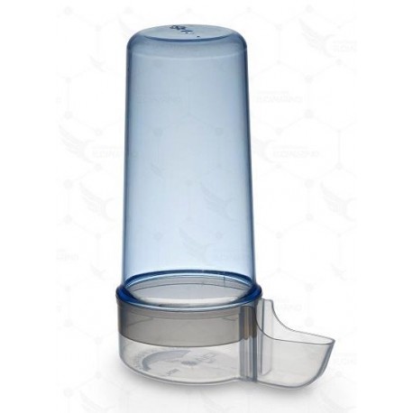 BEBEDERO PORTO AZUL BASE TRANSPARENTE 210cc. IDIA