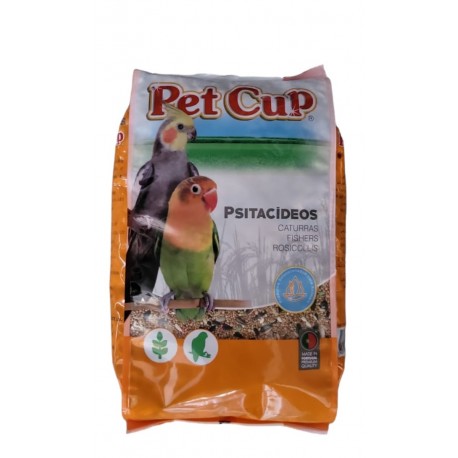 PET CUP MIXT. PSITACIDO CLASSIC