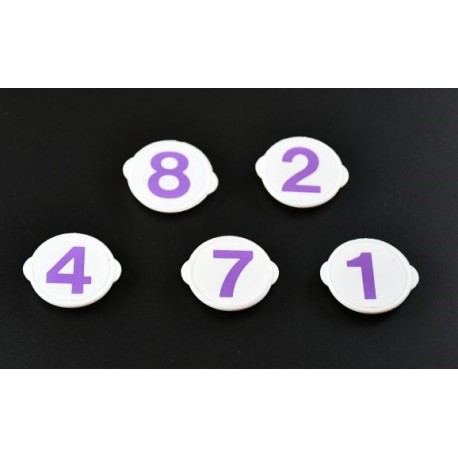 NUMEROS PARA JAULAS IBI