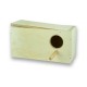 Nido de madera horizontal para periquito PRQ-110