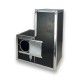 Nido de madera para papagaios cinzentos (loro gris) con esquinas metal PGP-131