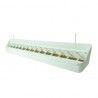 Comedero Voladera Blanco con Alambre 40 cm.