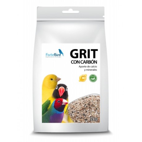 GRIT CON CARBON 1KG FORTEBIRD