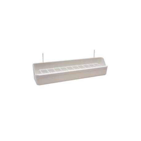 Comedero Voladera Blanco con Alambre 30 cm.