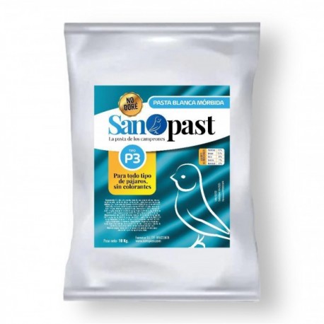 SANOPAST P3 (Pasta de cría y muda sin dore )