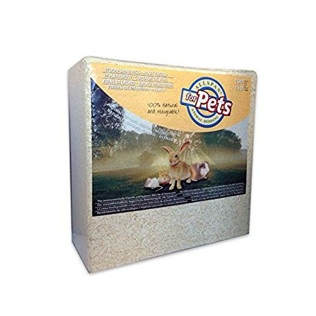 Lecho de viruta natural de madera para roedores 1 kilo