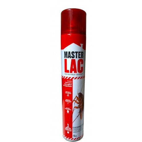 INSECTICIDA CUCARACHAS Y RASTREROS MASTER LAC (1 AÑO SIN INSECTOS)