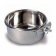 Comedero Acero Inoxidable CON SOPORTE FIJO D.15 ctm.