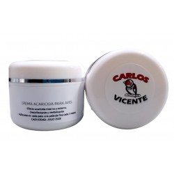 CREMA ACARICIDA CARLOS VICENTE ( Elimina acaros y Escamas )