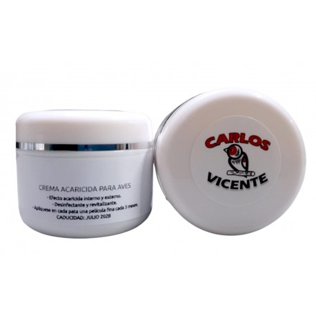CREMA ACARICIDA CARLOS VICENTE ( Elimina acaros y Escamas )
