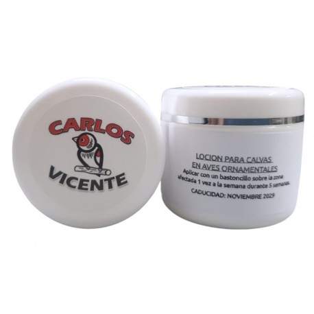 LOCION PARA CALVAS CARLOS VICENTE