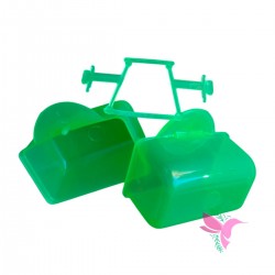 BASE CAJON COMEDERO MARTA-LUCIA  COLOR VERDE MOLDES AVE
