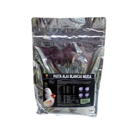 PASTA CON GERMINADO ALAS BLANCAS MUDA 5kg.