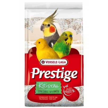 Kristal arena para jaula de pájaros 5 kg.