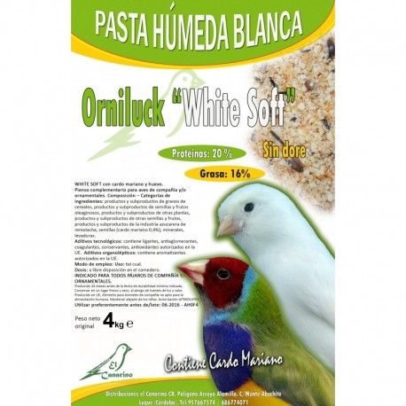 Pineta Orniluck white soft morbida blanca