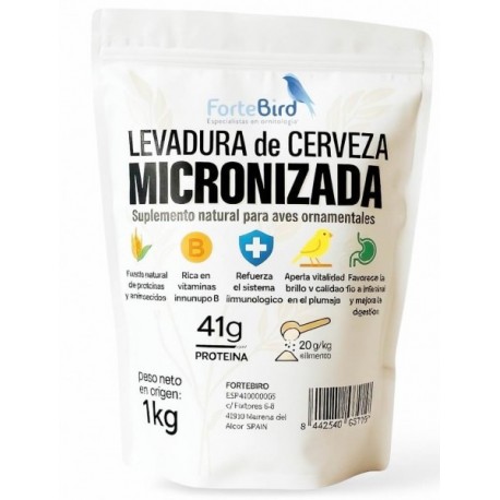 LEVADURA CERVEZA MICRONIZADA FORTEBIRD