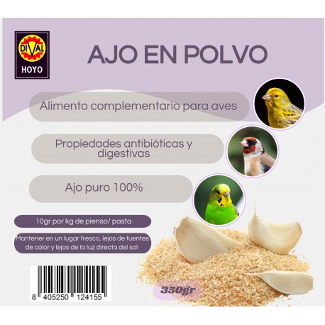AJO EN POLVO DIVAL HOYOS 350gr.