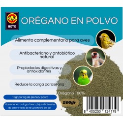 OREGANO EN PLOVO DIVAL HOYOS 200gr.