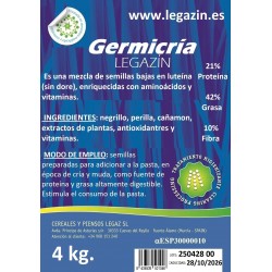 GERMICRIA LEGAZIN SIN DORE ( Semillas enriquecidas con aminoacidos y vitaminas )