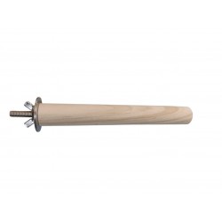 PALO MADERA NATURAL CON SOPORTE