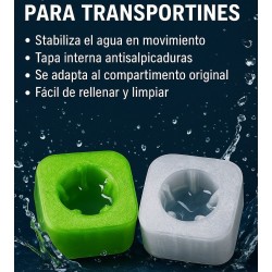 BEBEDERO ANTIDERRAME PARA TRANSPORTINES PACK 2 UDS.