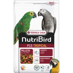 NUTRIBIRD P15 TROPICAL VERSELES LAGA ( Pienso de colores para loros )