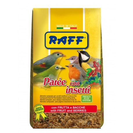 Raff Patee con Insectos 400g.