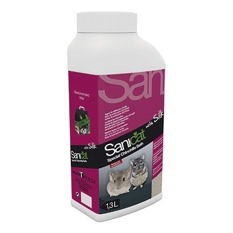 Arena para chinchillas Sanicat 1.3 Lt.